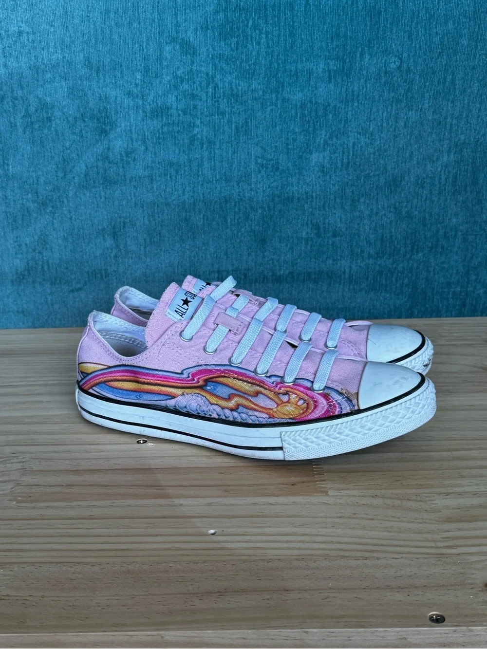 Rare Drew Brophy desConverse Low-Top Canvas Sneakers with Slip-On Laces